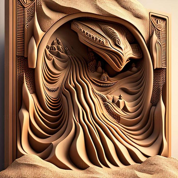 3D model Dune game (STL)
